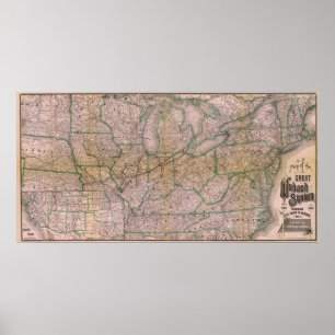 Underbart Wabash system Poster