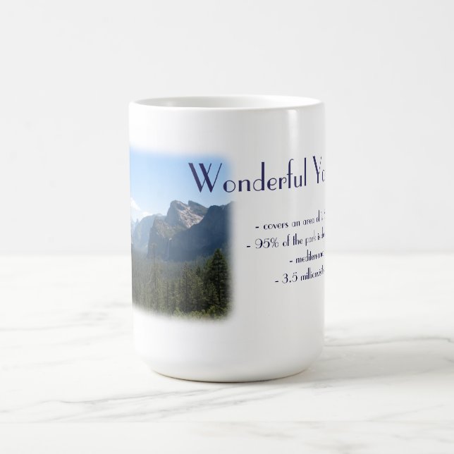 Underbart Yosemite Mugg! Kaffemugg (Center)