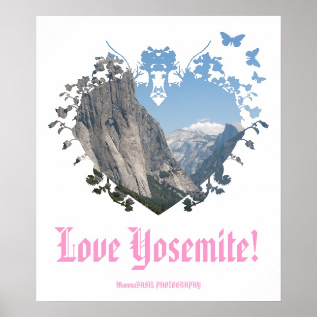 Underbart Yosemite Poster! Poster (Framsidan)