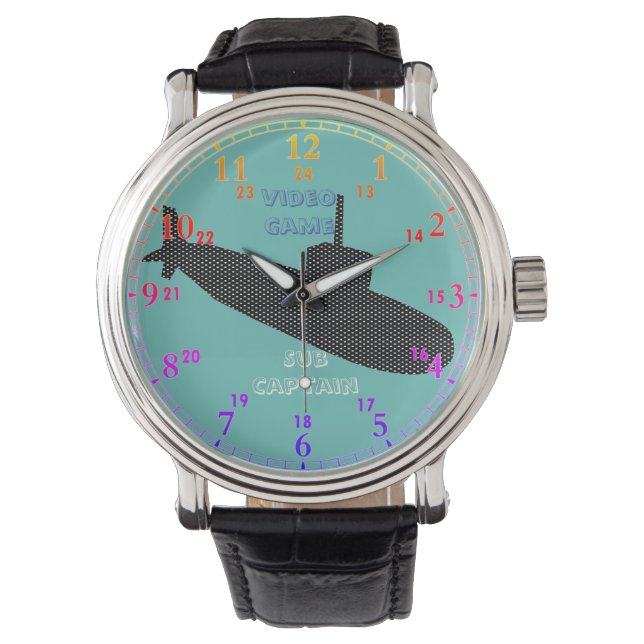 Underbefälhavare för videospel armbandsur (Framsida)