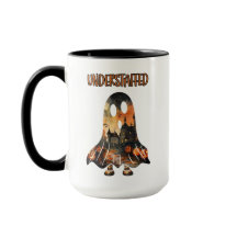 Underbemannad Humor Sarkastic Halloween Ghost