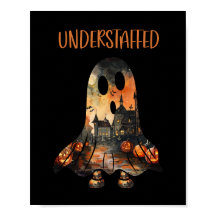 Underbemannad Sarcastic Halloween Ghost