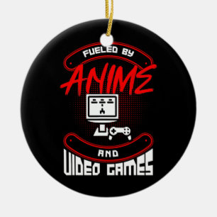Underblåst av Anime- och videospelarens citat Julgransprydnad Keramik