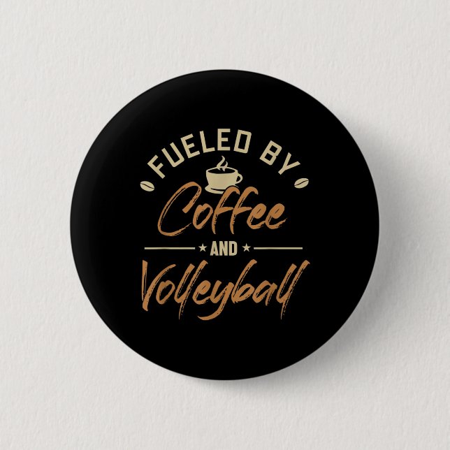 Underblåst av Coffee and Volleyball Coach Team Pla Knapp (Framsida)