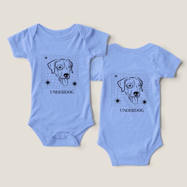 Underdoggen T Shirt (Design fram och bak)