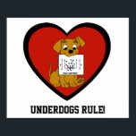 Underdogs 1 poster<br><div class="desc">wall art</div>