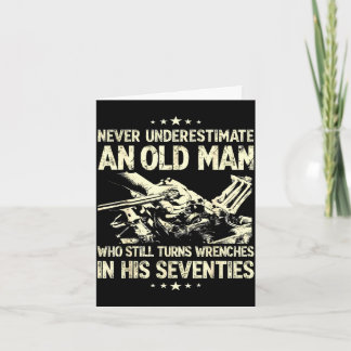 Underestimate an old man who turns wrenches kort