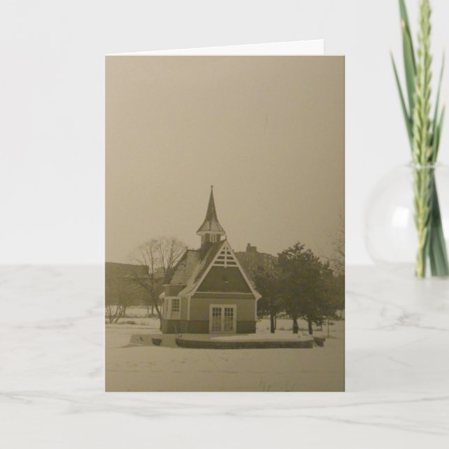 "Underexponerad William Berry House"-julkort Kort (Framsida)