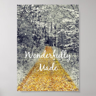 Underfullt gjort Bible Verse Poster