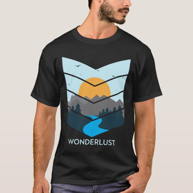 undergång i berget t shirt (Framsida)