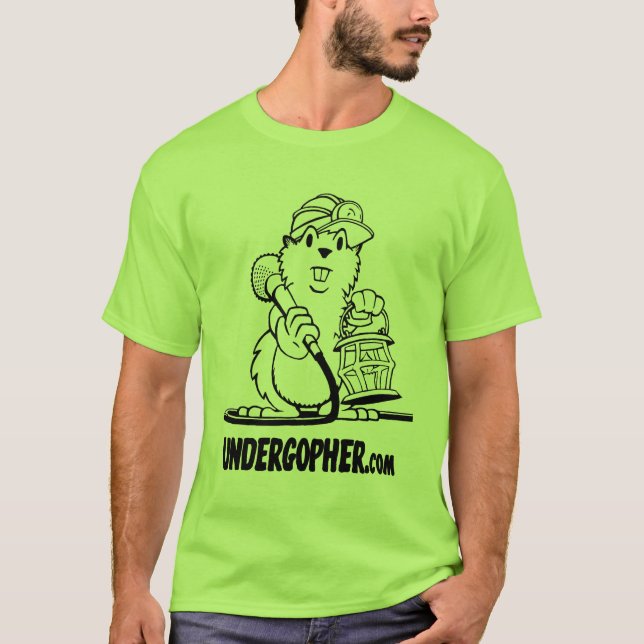 Undergopher limefruktskjorta tee (Framsida)