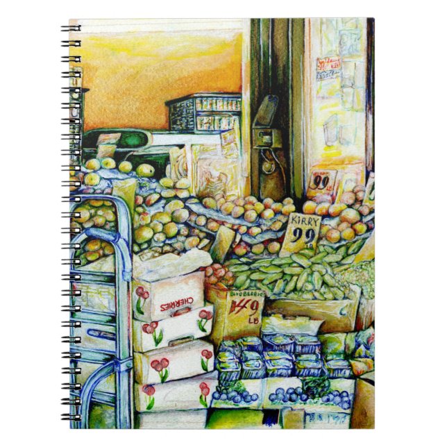 Undergrävande av konstnärlig konfektion anteckningsbok (Framsidan)