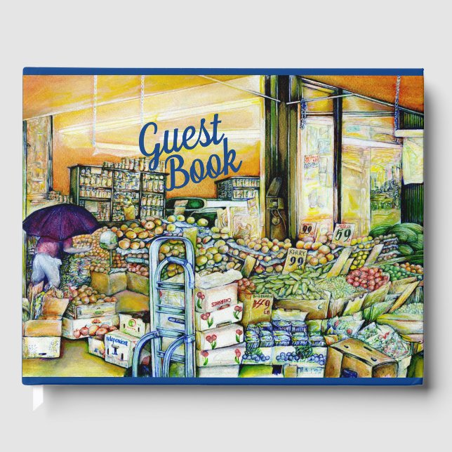 Undergrävande av konstnärlig konfektion gästböcker (Framsida)