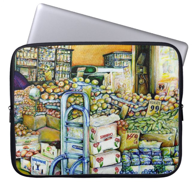 Undergrävande av konstnärlig konfektion laptop fodral (Framsidan)