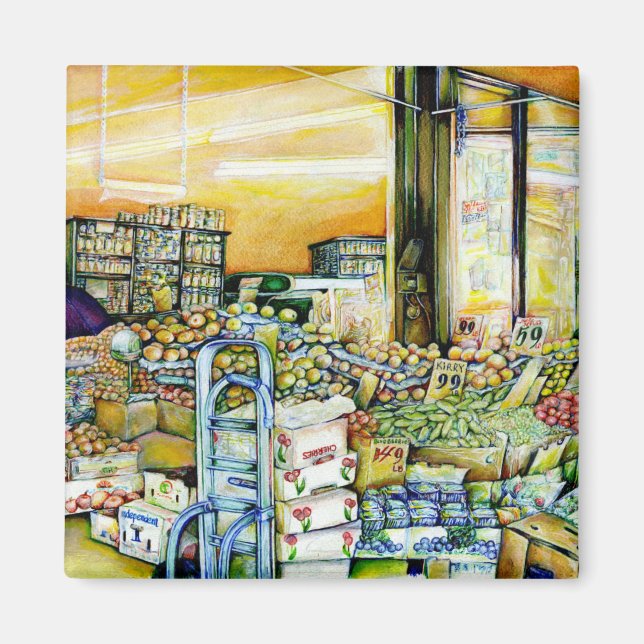 Undergrävande av konstnärlig konfektion magnet (Framsidan)