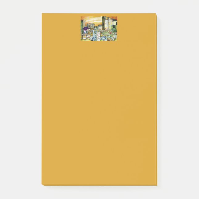 Undergrävande av konstnärlig konsistens post-it block (Framsida)