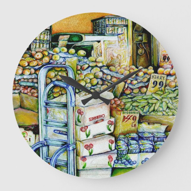 Undergrävande av konstnärlig konsistens stor klocka (Framsida)