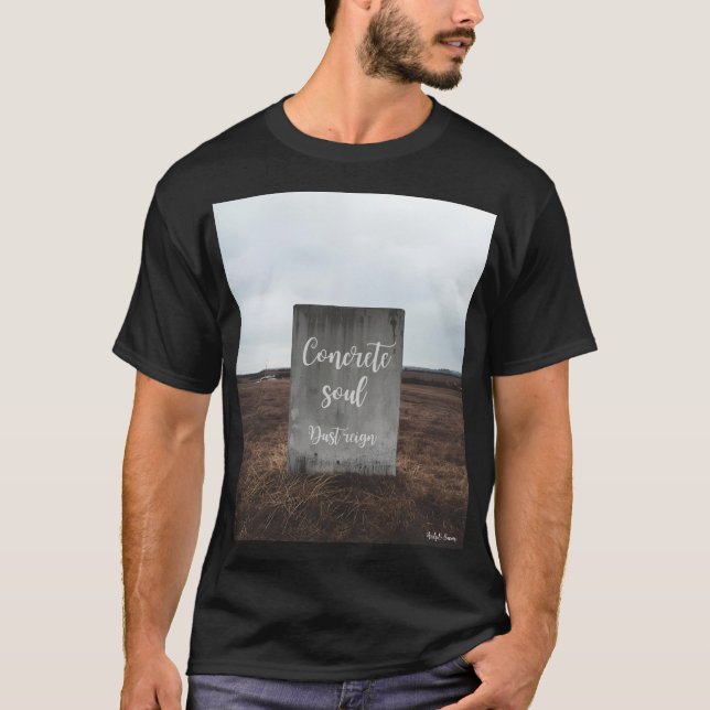 Underground concrete streetwear Black T-shirt (Framsida)