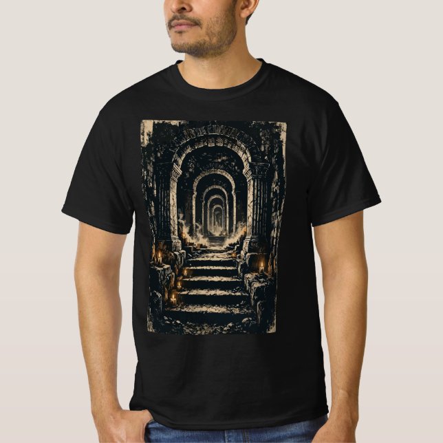 Underground Crypt T Shirt (Framsida)