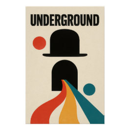 Underground Hat - Poster Perfect Poster