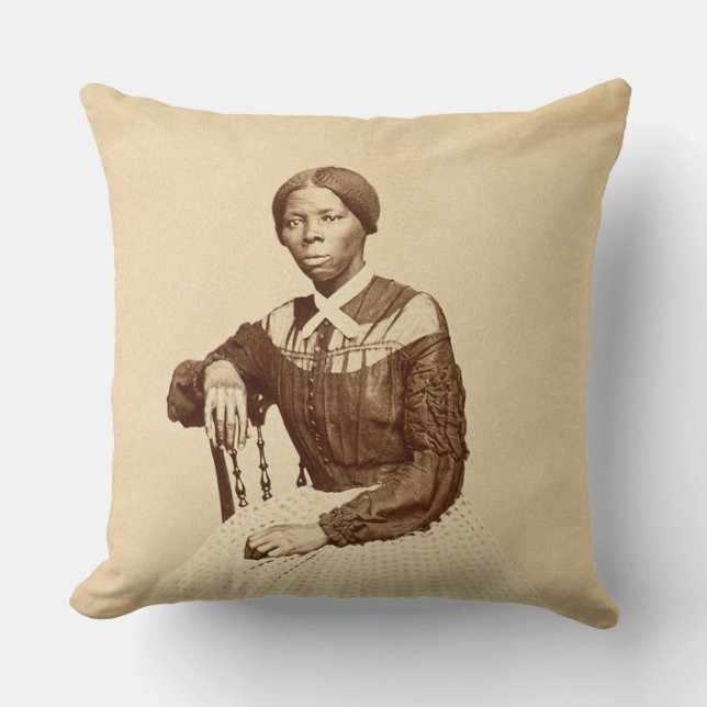 Underground Railroad abolitionist Harriet Tubman Kudde (Framsida)
