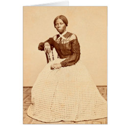 Underground Railroad-abolitionisten Harriet Tubman Hälsningskort