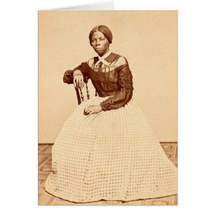 Underground Railroad-abolitionisten Harriet Tubman Hälsningskort
