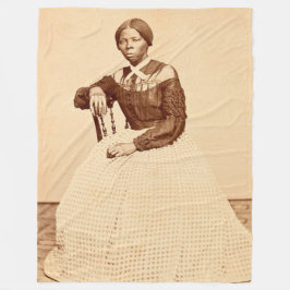 Underground Railroad-abortist Harriet Tubman Fleecefilt
