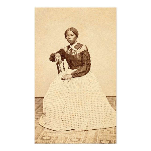 Underground Railroad-abortist Harriet Tubman Fototryck (Framsidan)