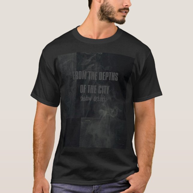 Underground StreetwearShadow Unisex Black T-shirt  (Framsida)