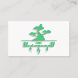 Underground-visitenkorten Visitkort