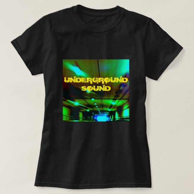 UNDERGRUND LJUD TRÖJA (Design framsida)