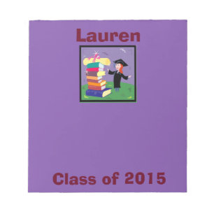 Undergrupp 2015 Student Girl Small Lila Anteckning Anteckningsblock
