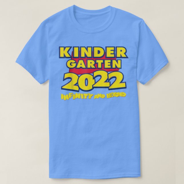 Undergrupp 2022 Kindergarten Retro Animerad Movie  T Shirt (Design framsida)