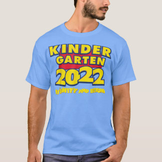 Undergrupp 2022 Kindergarten Retro Animerad Movie  T Shirt