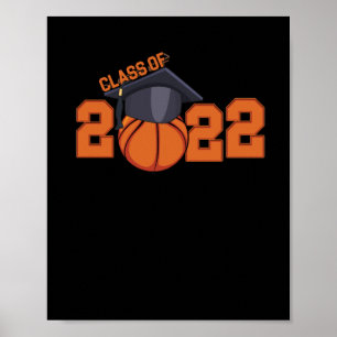 Undergrupp 2022 Studenten Senior Basketball Player Poster