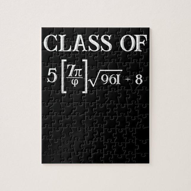 Undergrupp 2023 Math Pi 8th Klass Studenten Pussel (Vertikal)