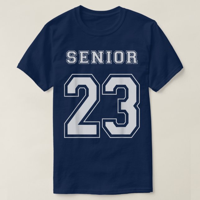 Undergrupp 2023: Senior Jersey Stil T Shirt (Design framsida)