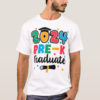 Undergrupp 2024 Pre-K Student Preschool Studenten T Shirt