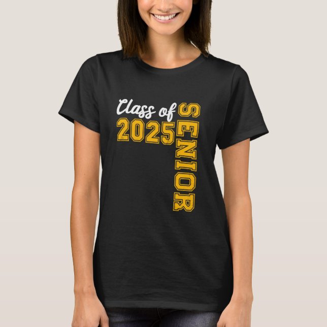 Undergrupp 2025 Högre Studenten-gymnasiet - rygg T Shirt (Framsida)