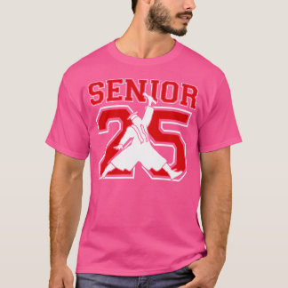 Undergrupp 2025: Senior 2025 Studenten 2025 Basket T Shirt