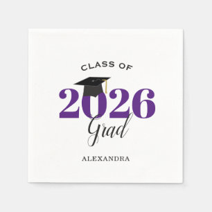Undergrupp 2025 Student Modern Lila Pappersservett