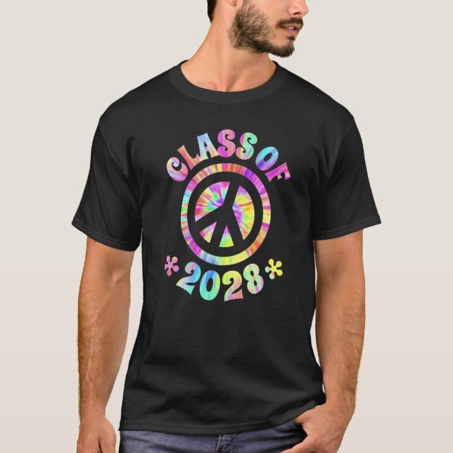 Undergrupp 2028 Student framtida fredssig i Studen T Shirt (Framsida)