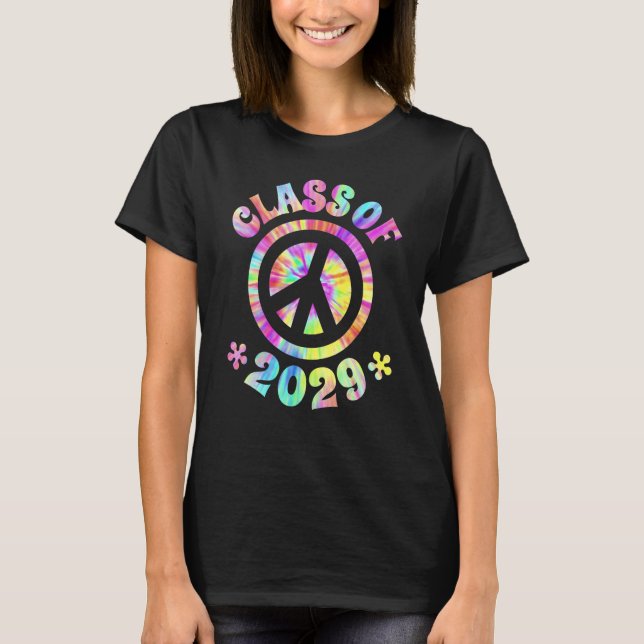 Undergrupp 2029 Studenten framtida fredssig i Stud T Shirt (Framsida)