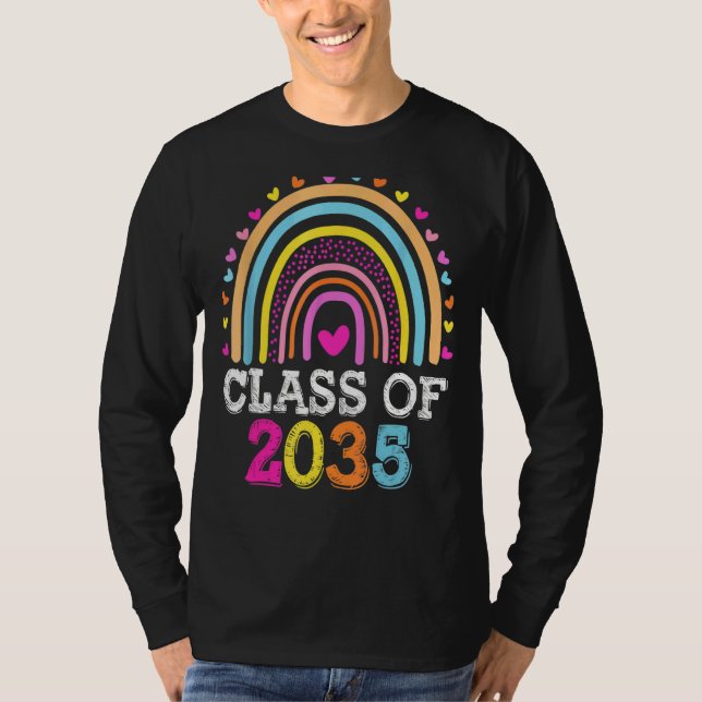 Undergrupp 2035: Regnbåge Kindergarten Preschool G T Shirt (Framsida)