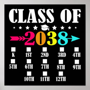 Undergrupp 2038: Kindergarten 12:e Klass 1-dagen Poster