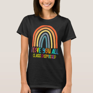 Undergrupp avskedad Lycklig förra dagen, skollärar T Shirt
