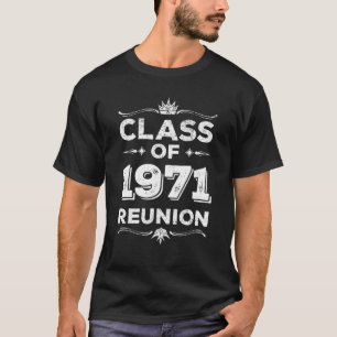 Undergrupp till 1971 års återföreningsklass til t shirt