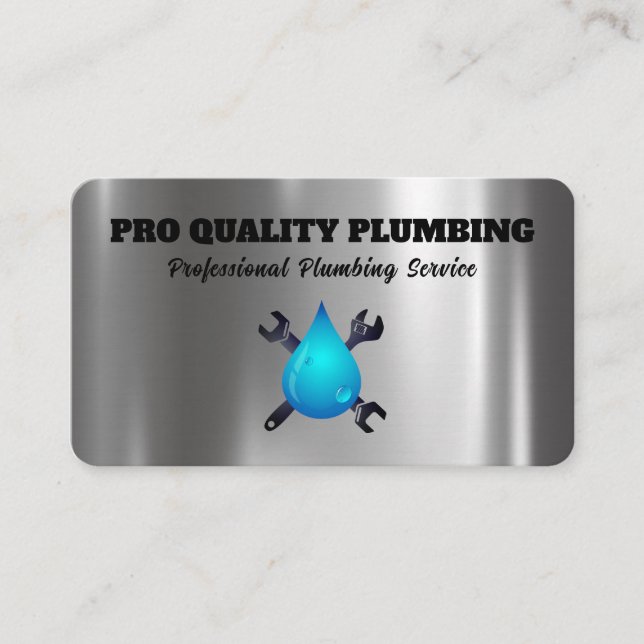 Underhåll av handyman Plumber-underhåll Visitkort (Framsida)
