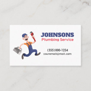 Underhåll av handyman Plumber-underhåll Visitkort
